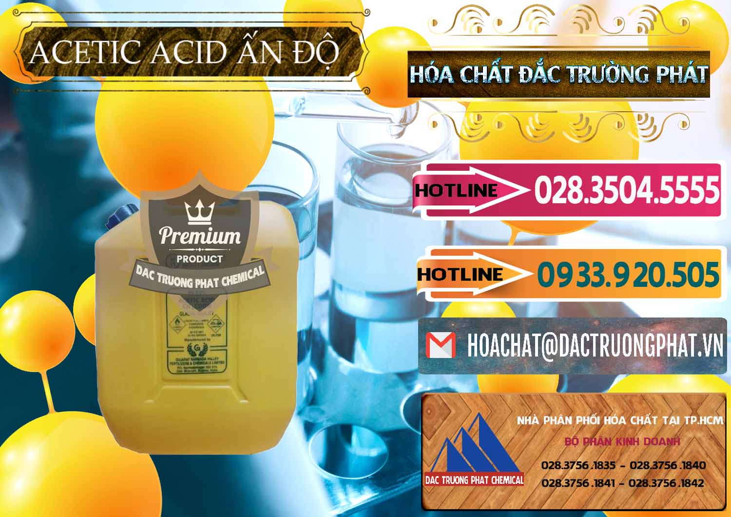 Công ty cung ứng và bán Acetic Acid – Axit Acetic Ấn Độ India - 0359 - Nơi phân phối và cung ứng hóa chất tại TP.HCM - dactruongphat.vn