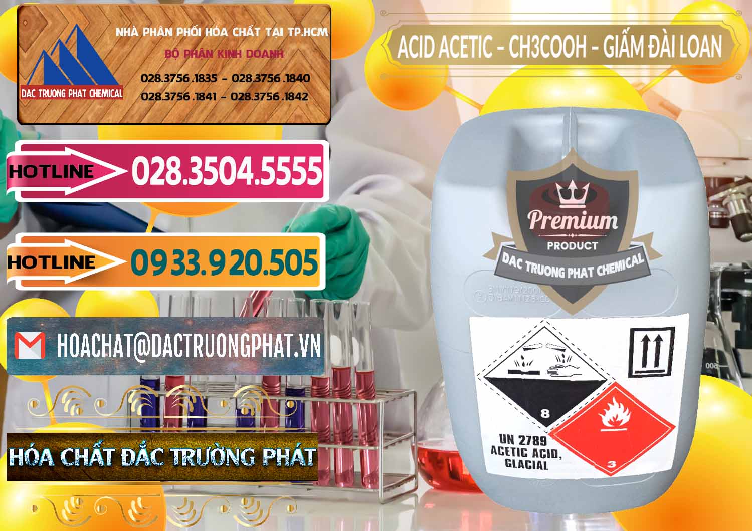 Đơn vị cung cấp & bán Acetic Acid – Axit Acetic Chang Chun Đài Loan Taiwan - 0001 - Công ty cung cấp và nhập khẩu hóa chất tại TP.HCM - dactruongphat.vn