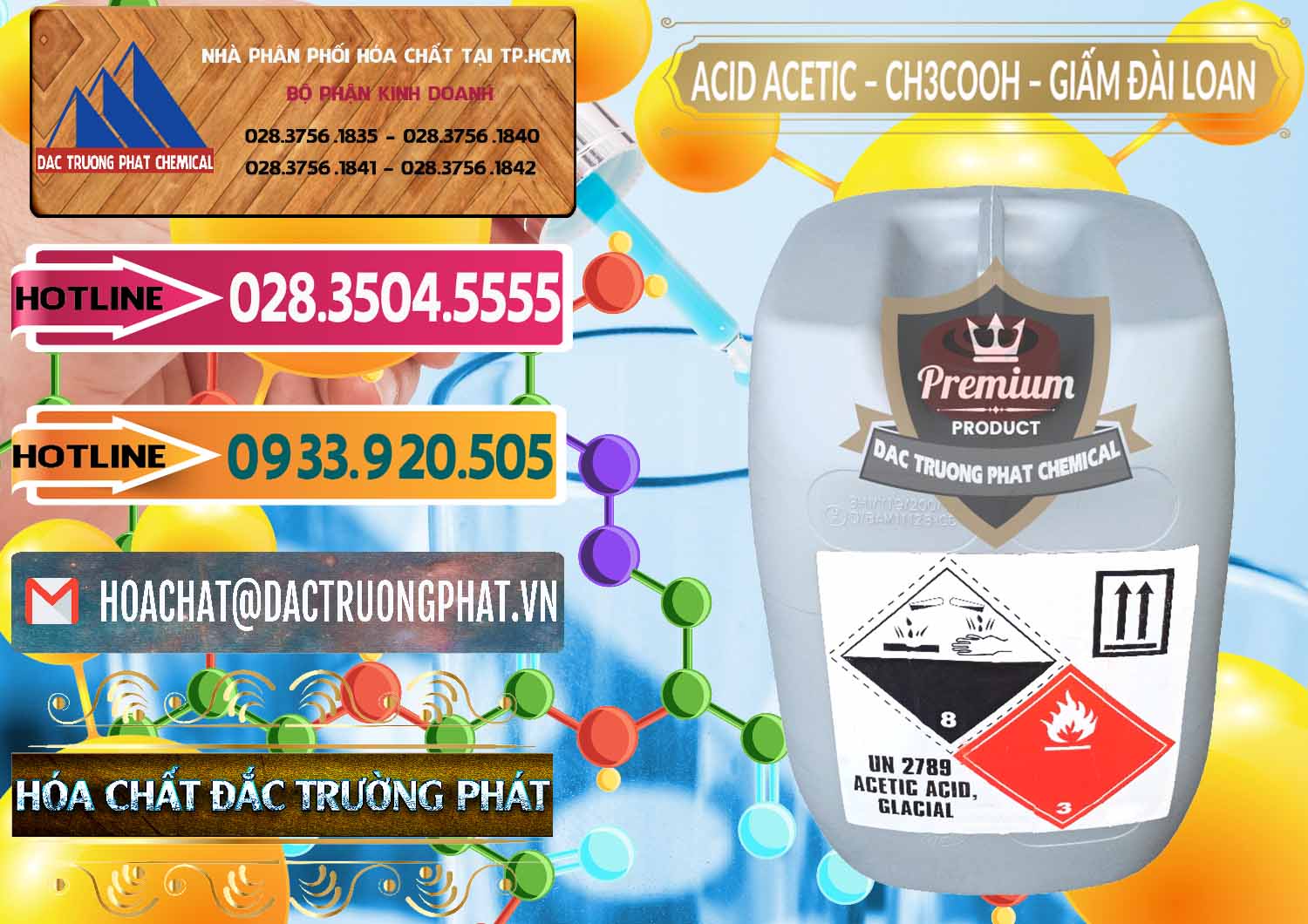 Công ty bán & cung ứng Acetic Acid – Axit Acetic Chang Chun Đài Loan Taiwan - 0001 - Đơn vị kinh doanh & phân phối hóa chất tại TP.HCM - dactruongphat.vn