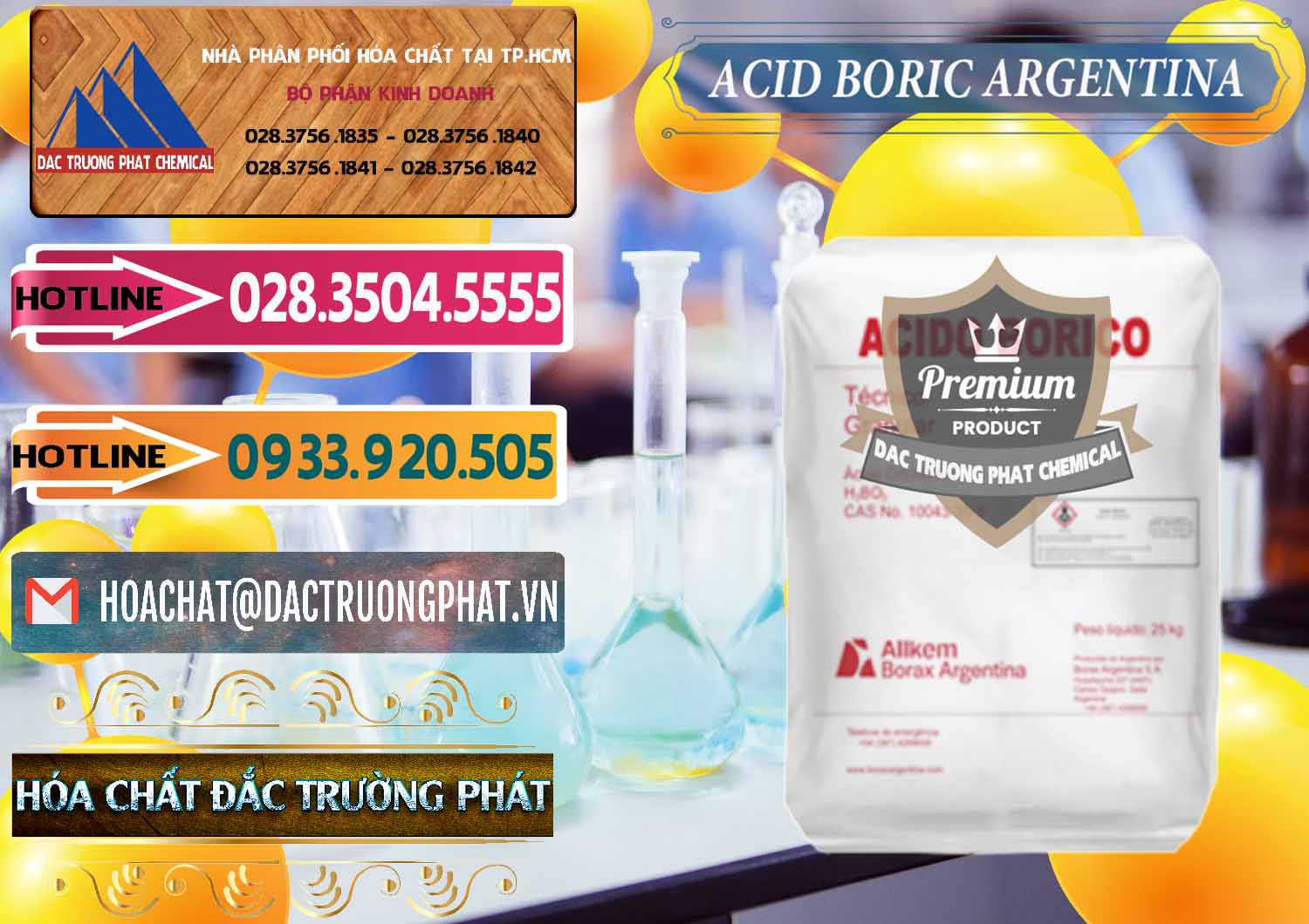 Bán ( cung ứng ) Acid Boric – Axit Boric H3BO3 99% Allkem Argentina - 0448 - Nhà cung ứng _ phân phối hóa chất tại TP.HCM - dactruongphat.vn