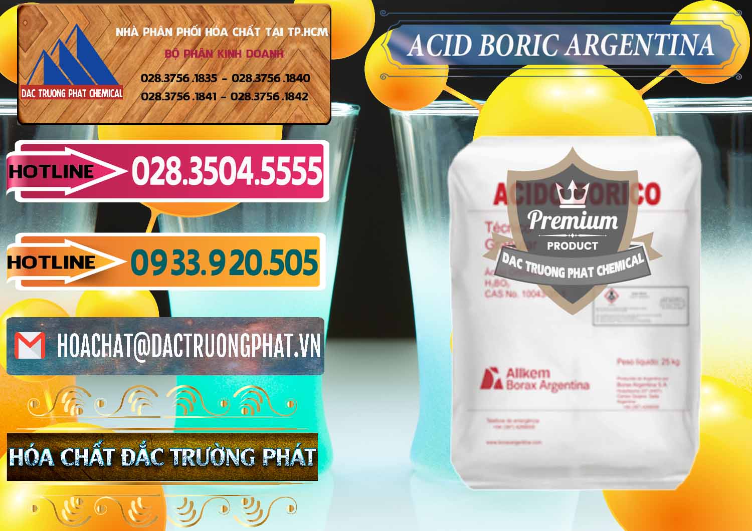Cty cung ứng & bán Acid Boric – Axit Boric H3BO3 99% Allkem Argentina - 0448 - Cty chuyên kinh doanh ( cung cấp ) hóa chất tại TP.HCM - dactruongphat.vn