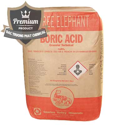 Cty cung ứng _ bán Acid Boric – Axit Boric H3BO3 Mỹ USA Three Elephant® - 0005 - Cung cấp và phân phối hóa chất tại TP.HCM - dactruongphat.vn