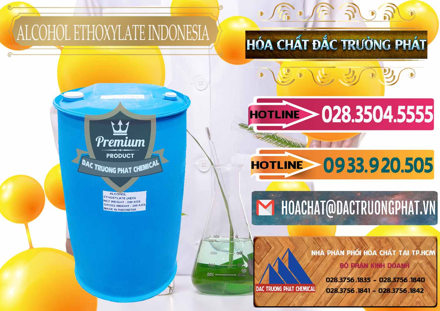 Công ty bán - cung cấp Alcohol Ethoxylate Indonesia - 0308 - Phân phối _ cung cấp hóa chất tại TP.HCM - dactruongphat.vn