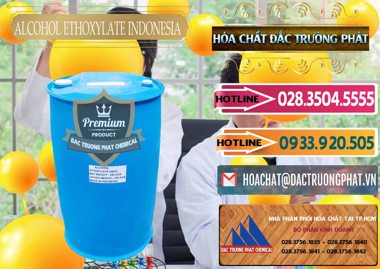 Nơi cung cấp _ bán Alcohol Ethoxylate Indonesia - 0308 - Chuyên bán _ phân phối hóa chất tại TP.HCM - dactruongphat.vn