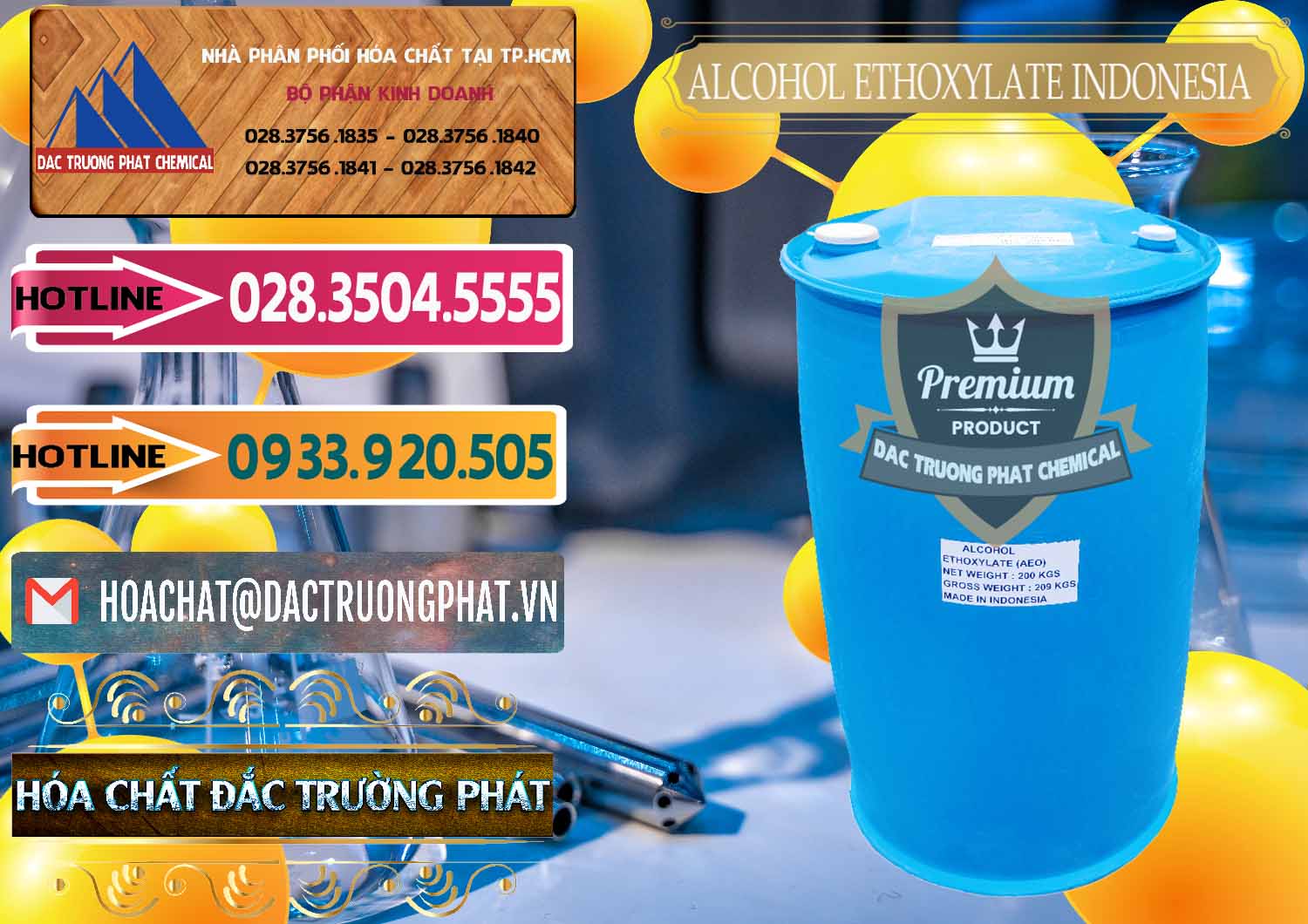 Bán ( cung ứng ) Alcohol Ethoxylate Indonesia - 0308 - Cty cung cấp _ phân phối hóa chất tại TP.HCM - dactruongphat.vn