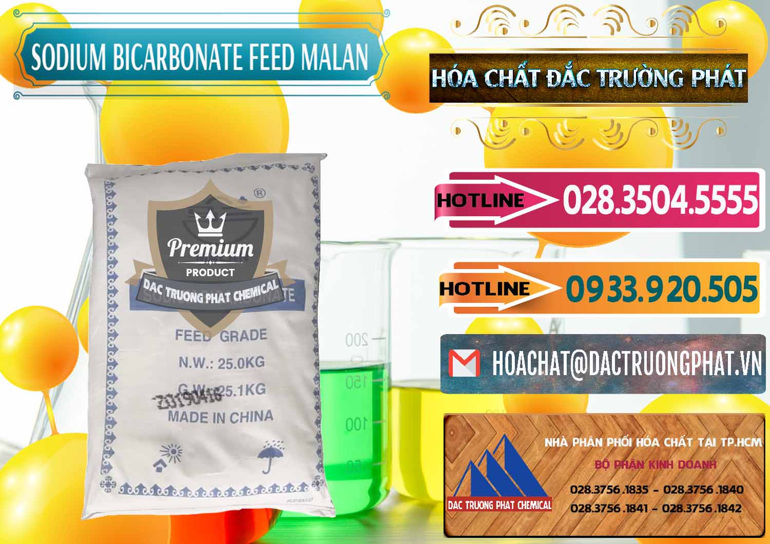 Nhà phân phối & bán Sodium Bicarbonate – Bicar NaHCO3 Feed Grade Malan Trung Quốc China - 0262 - Chuyên bán - cung cấp hóa chất tại TP.HCM - dactruongphat.vn