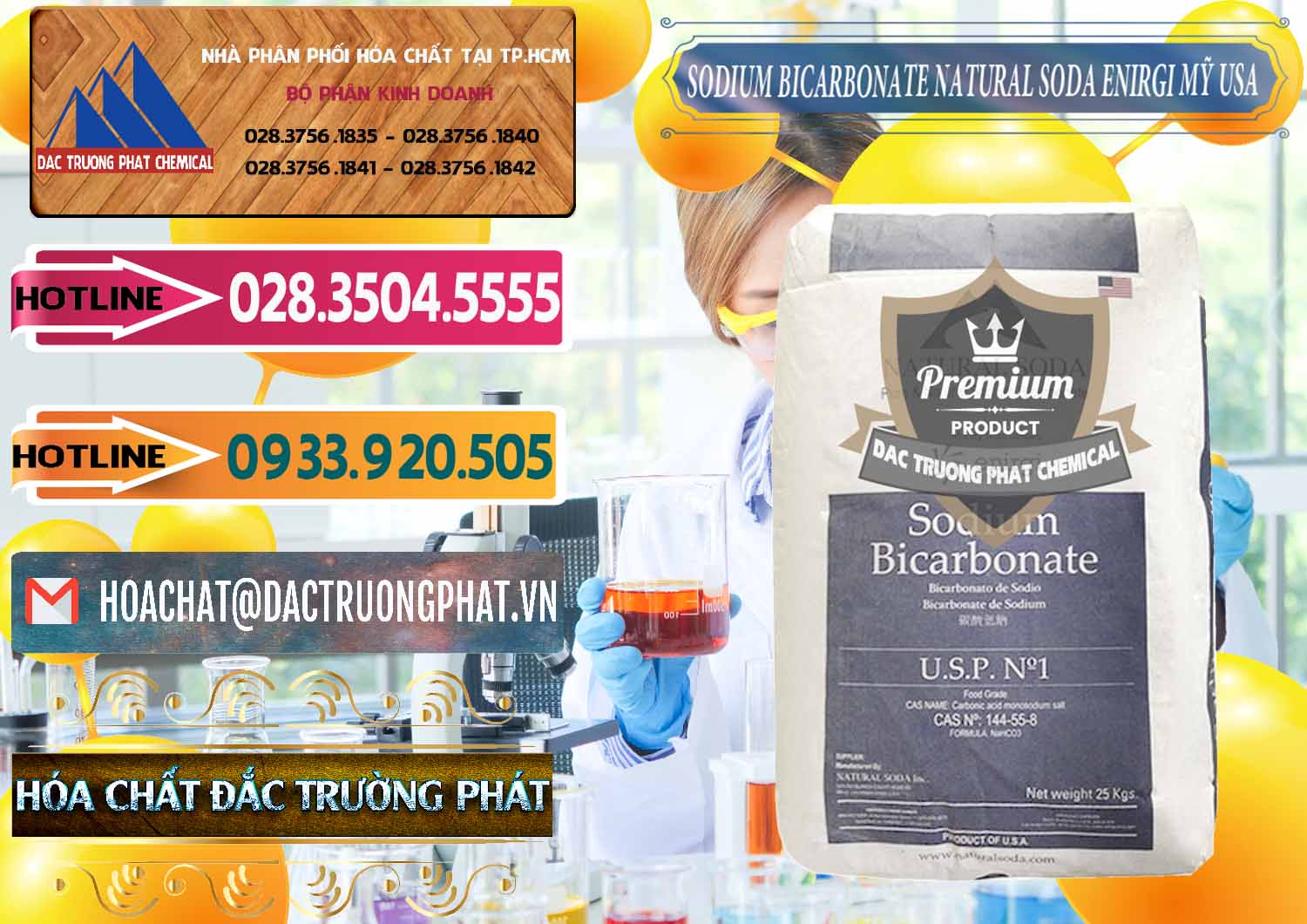 Nơi cung ứng _ bán Sodium Bicarbonate – Bicar NaHCO3 Food Grade Natural Soda Enirgi Mỹ USA - 0257 - Đơn vị chuyên kinh doanh và cung cấp hóa chất tại TP.HCM - dactruongphat.vn