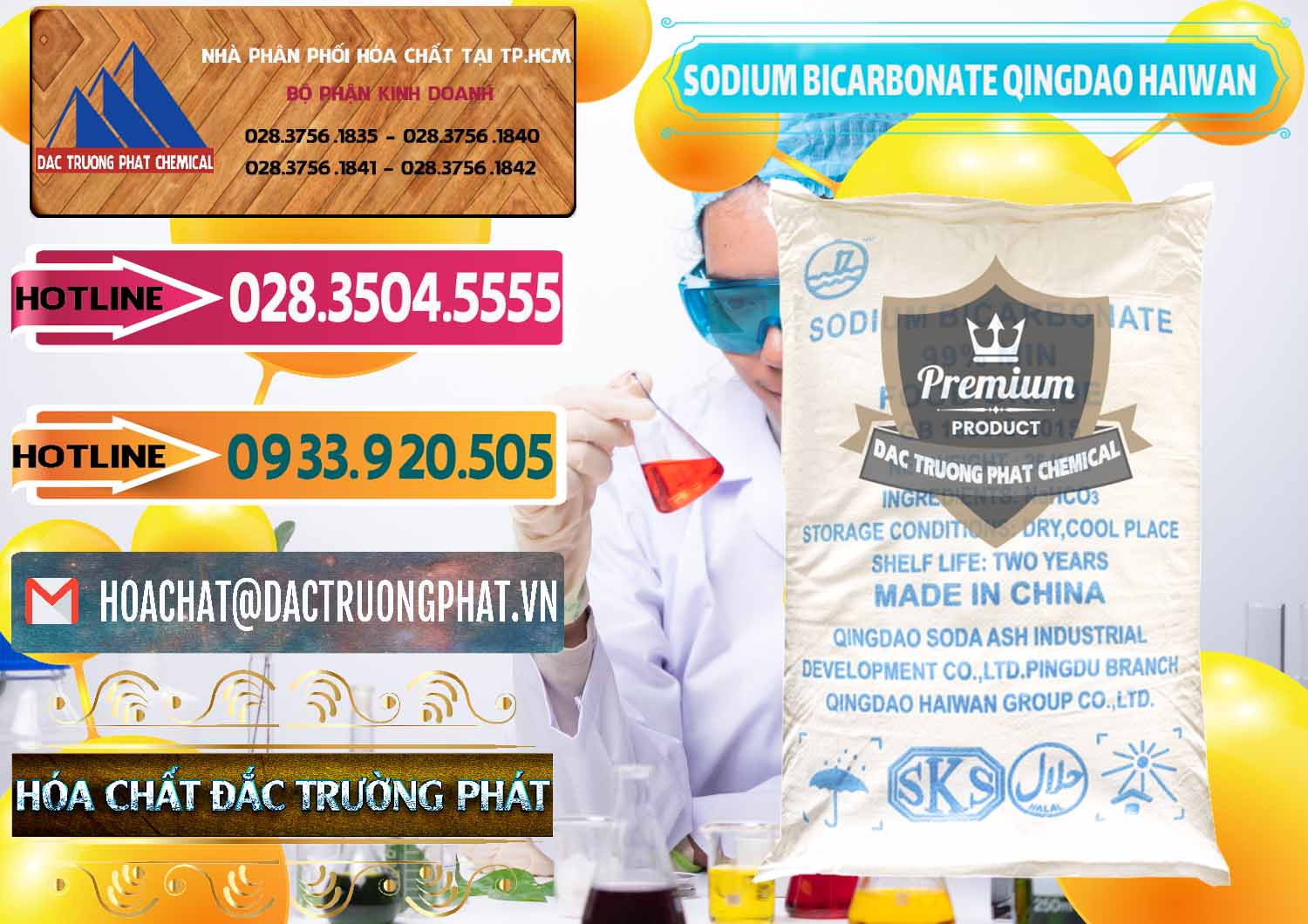 Cty chuyên bán _ phân phối Sodium Bicarbonate – Bicar NaHCO3 Food Grade Qingdao Haiwan Trung Quốc China - 0258 - Cty chuyên cung cấp _ nhập khẩu hóa chất tại TP.HCM - dactruongphat.vn