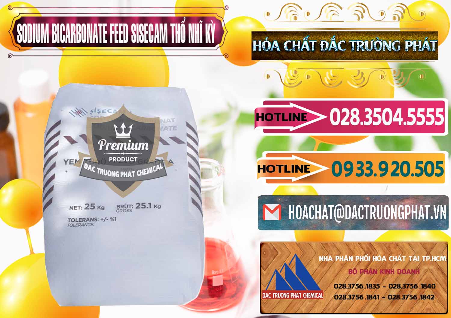 Cty chuyên bán ( phân phối ) Sodium Bicarbonate – Bicar NaHCO3 Feed Grade Thổ Nhĩ Kỳ Turkey - 0265 - Phân phối _ kinh doanh hóa chất tại TP.HCM - dactruongphat.vn