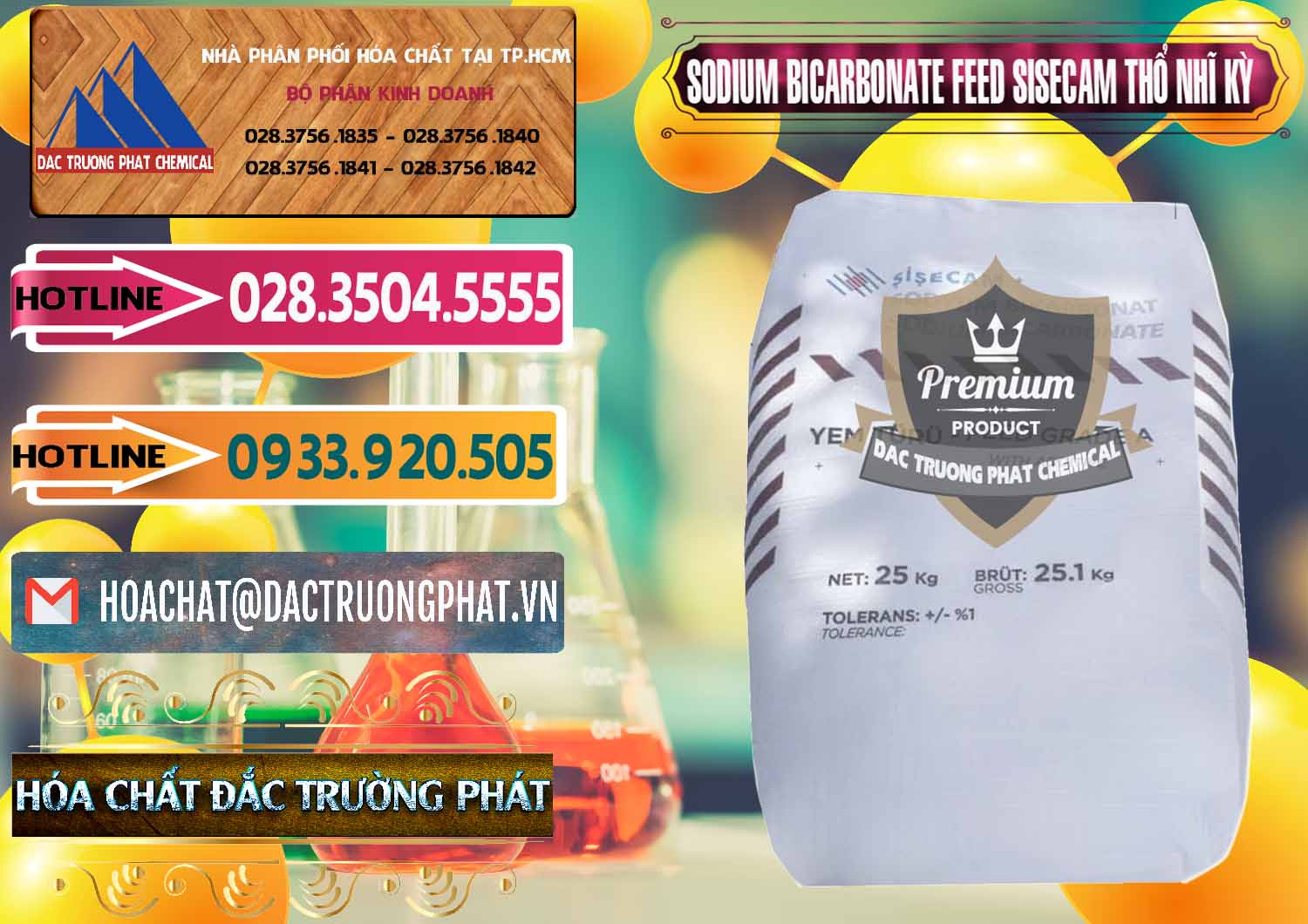 Cty chuyên phân phối & bán Sodium Bicarbonate – Bicar NaHCO3 Feed Grade Thổ Nhĩ Kỳ Turkey - 0265 - Chuyên cung cấp - bán hóa chất tại TP.HCM - dactruongphat.vn