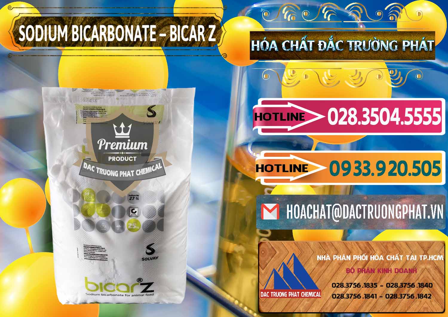 Đơn vị bán _ cung cấp Sodium Bicarbonate – NaHCO3 Bicar Z Ý Italy Solvay - 0139 - Đơn vị chuyên nhập khẩu - cung cấp hóa chất tại TP.HCM - dactruongphat.vn