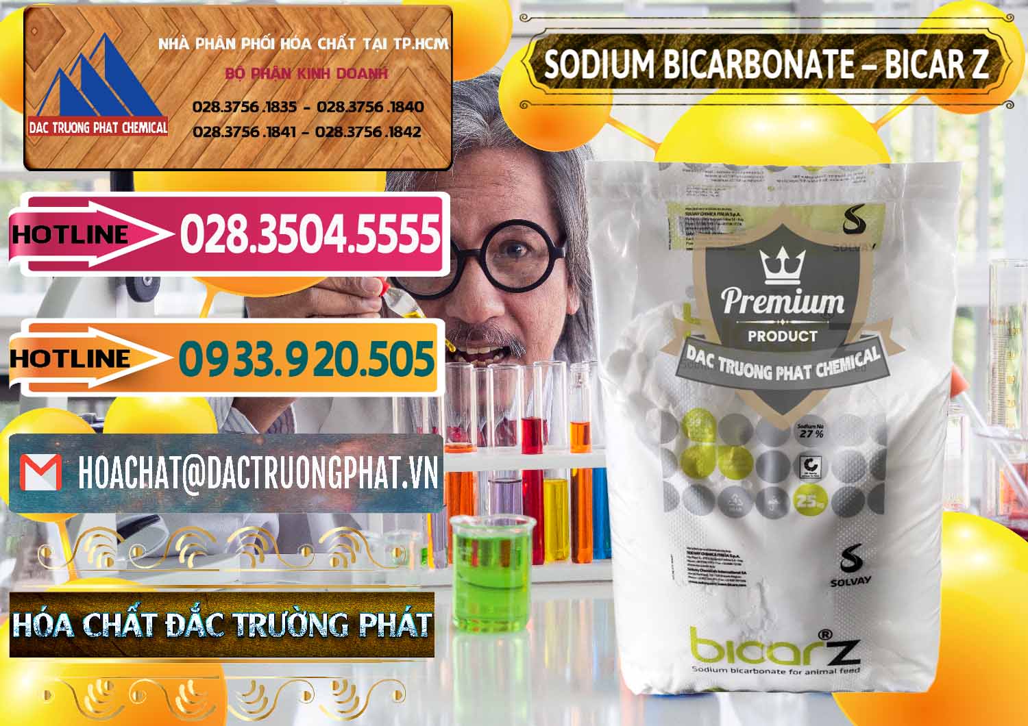 Chuyên nhập khẩu & bán Sodium Bicarbonate – NaHCO3 Bicar Z Ý Italy Solvay - 0139 - Nhà cung cấp & kinh doanh hóa chất tại TP.HCM - dactruongphat.vn
