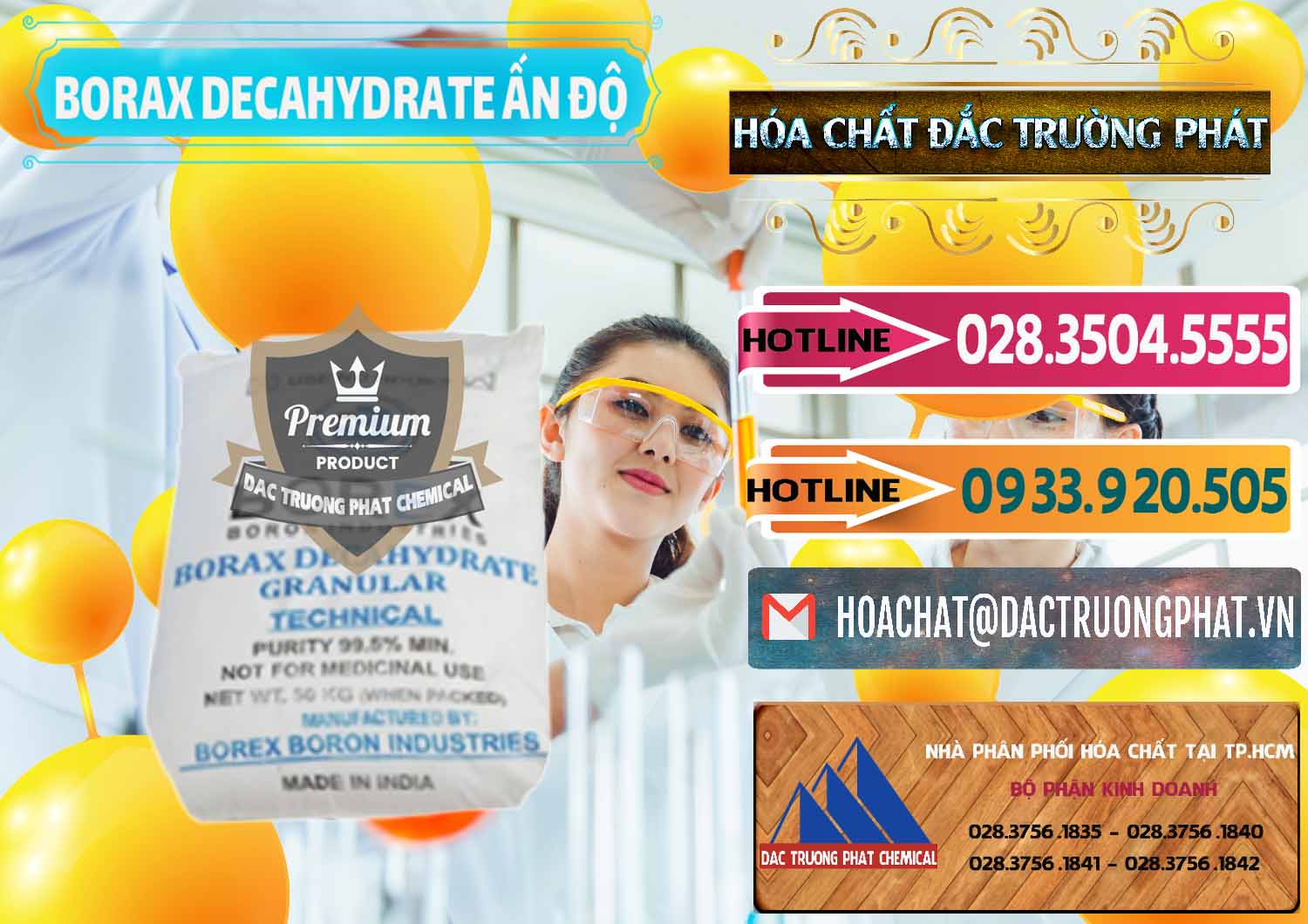 Đơn vị kinh doanh và bán Borax Decahydrate Ấn Độ India - 0449 - Cty chuyên kinh doanh & cung cấp hóa chất tại TP.HCM - dactruongphat.vn