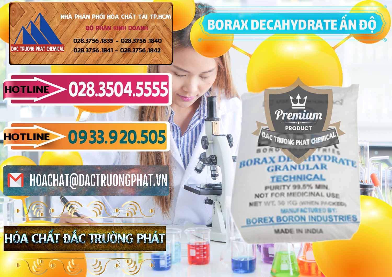 Cty bán & cung ứng Borax Decahydrate Ấn Độ India - 0449 - Nơi chuyên cung cấp & bán hóa chất tại TP.HCM - dactruongphat.vn