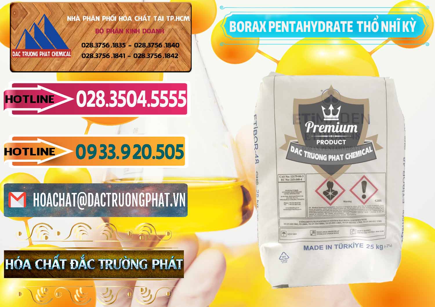 Nơi chuyên cung ứng và bán Borax Pentahydrate Thổ Nhĩ Kỳ Turkey - 0431 - Cty phân phối và kinh doanh hóa chất tại TP.HCM - dactruongphat.vn