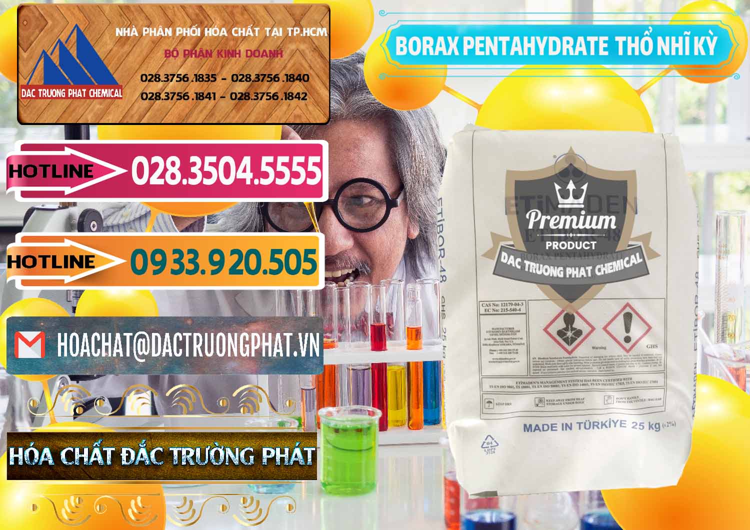 Công ty chuyên bán & cung cấp Borax Pentahydrate Thổ Nhĩ Kỳ Turkey - 0431 - Đơn vị chuyên cung cấp - nhập khẩu hóa chất tại TP.HCM - dactruongphat.vn