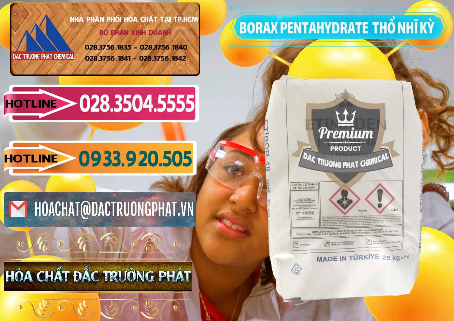 Nơi chuyên cung cấp & bán Borax Pentahydrate Thổ Nhĩ Kỳ Turkey - 0431 - Bán _ phân phối hóa chất tại TP.HCM - dactruongphat.vn