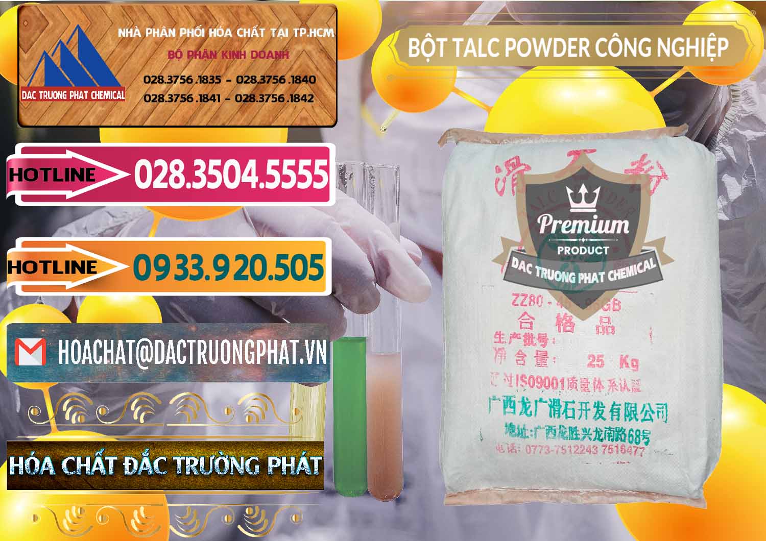 Công ty chuyên cung ứng ( bán ) Bột Talc Powder Công Nghiệp Trung Quốc China - 0037 - Nhà phân phối và nhập khẩu hóa chất tại TP.HCM - dactruongphat.vn