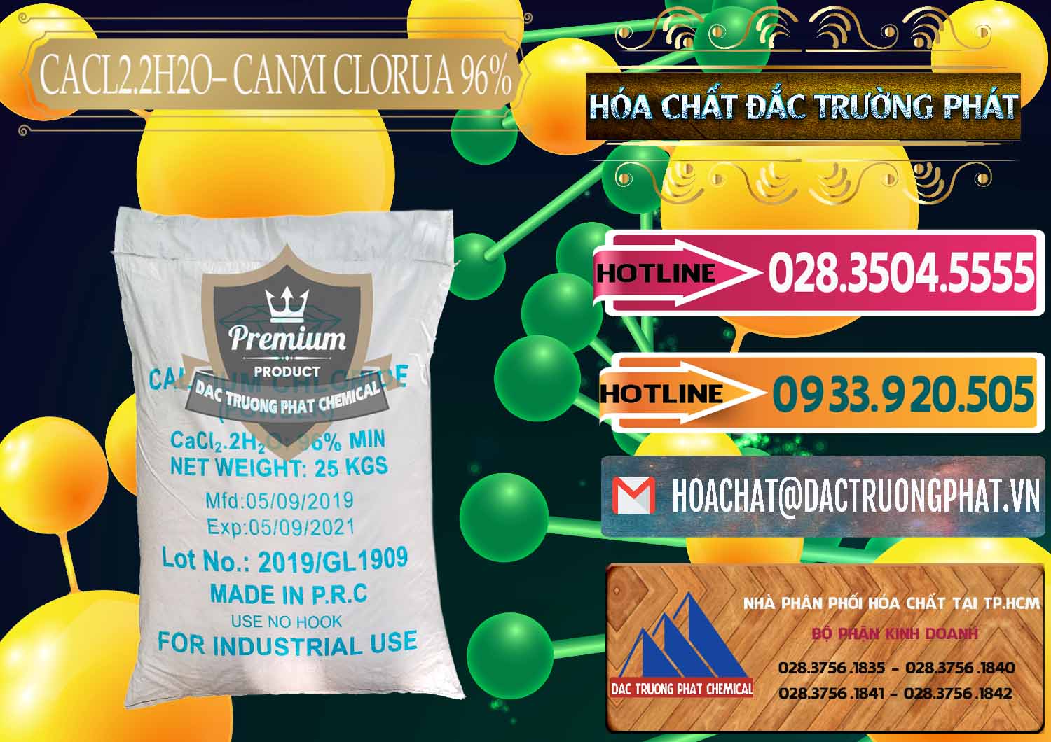 Cty bán và phân phối CaCl2 – Canxi Clorua 96% Logo Kim Cương Trung Quốc China - 0040 - Cung ứng ( phân phối ) hóa chất tại TP.HCM - dactruongphat.vn
