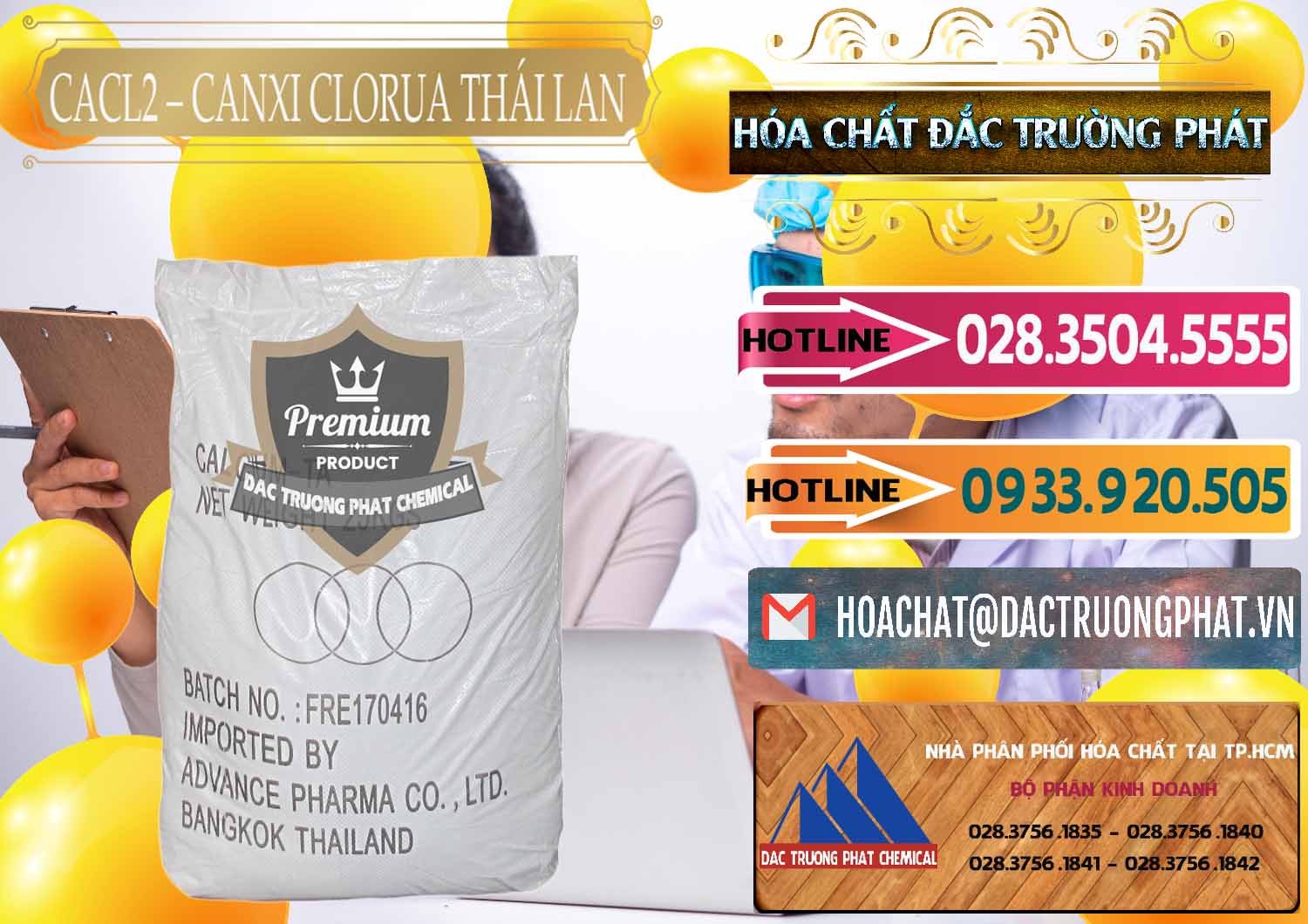 Công ty chuyên kinh doanh _ bán CaCl2 – Canxi Clorua 96% Thái Lan - 0042 - Cty bán ( cung cấp ) hóa chất tại TP.HCM - dactruongphat.vn