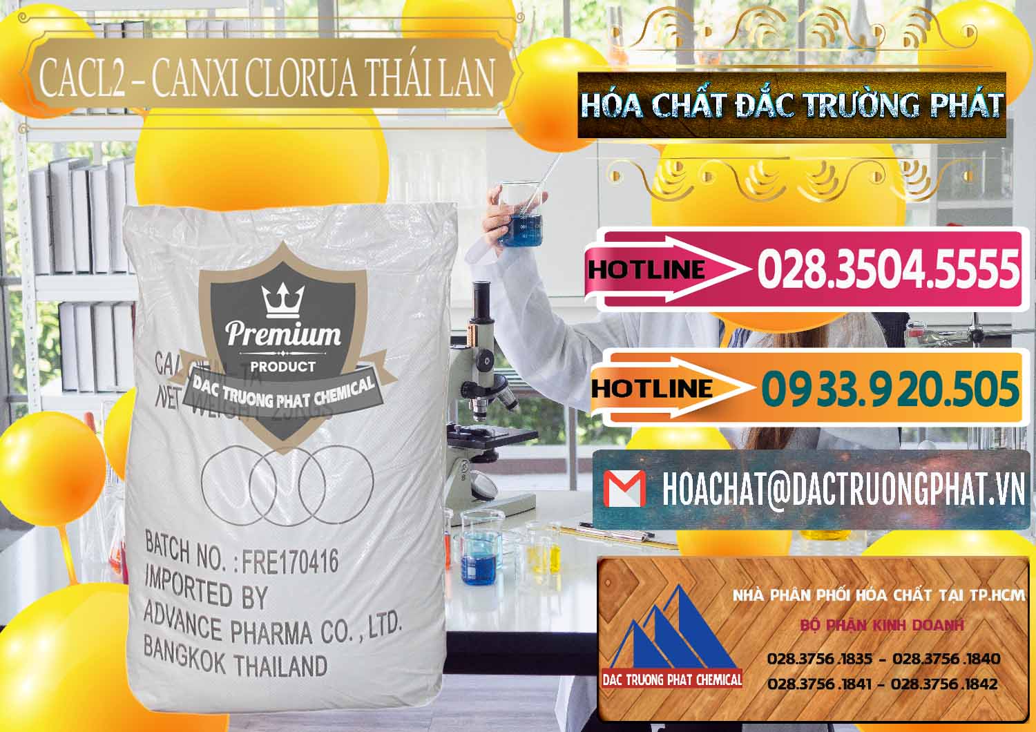 Cty bán - cung ứng CaCl2 – Canxi Clorua 96% Thái Lan - 0042 - Công ty bán & phân phối hóa chất tại TP.HCM - dactruongphat.vn