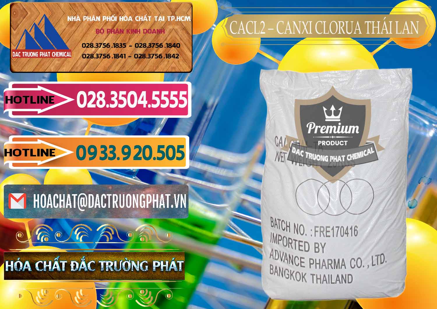 Nơi chuyên bán & phân phối CaCl2 – Canxi Clorua 96% Thái Lan - 0042 - Chuyên cung cấp & nhập khẩu hóa chất tại TP.HCM - dactruongphat.vn