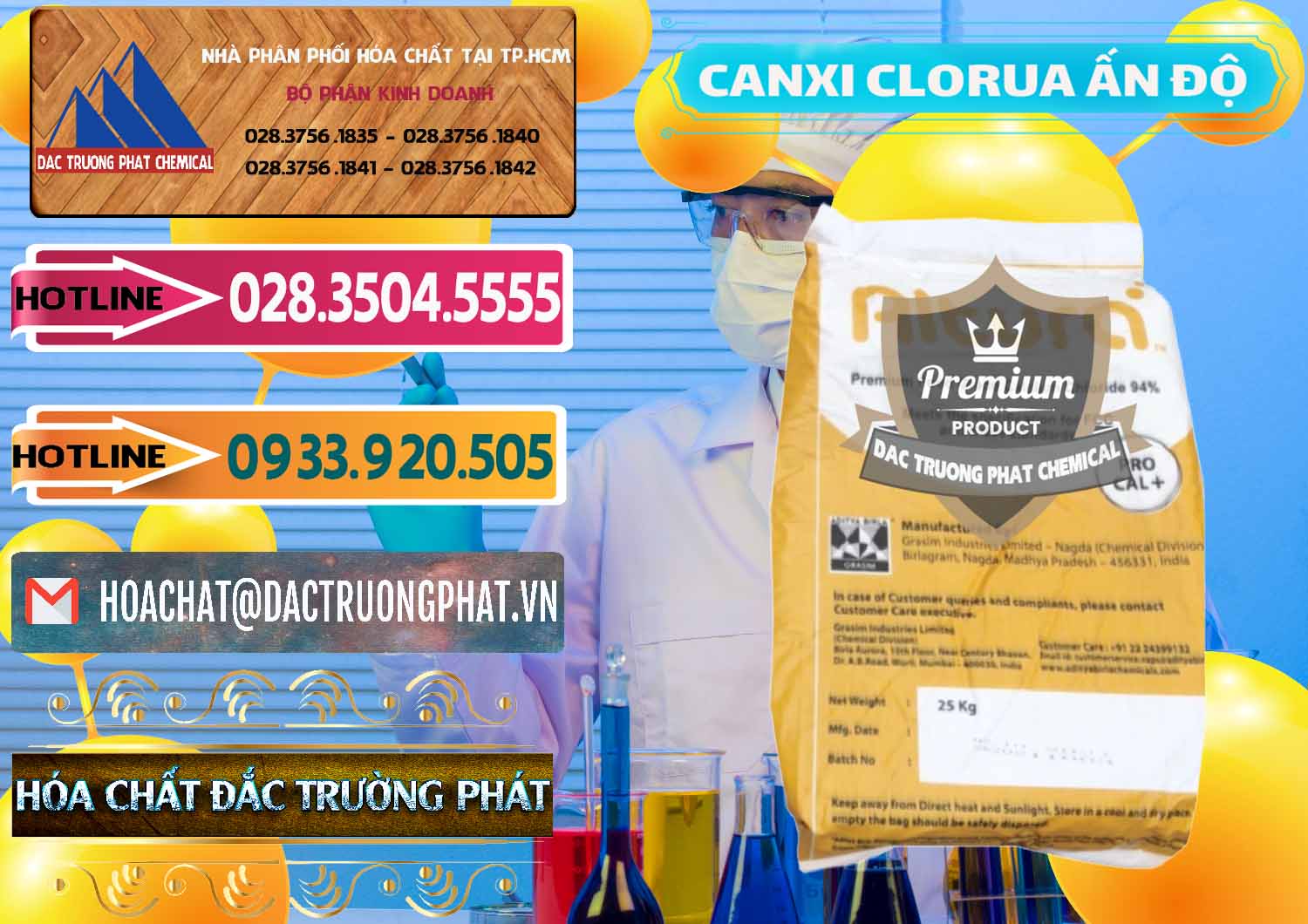 Nơi chuyên nhập khẩu & bán CaCl2 – Canxi Clorua Food Grade Altura Aditya Birla Grasim Ấn Độ India - 0436 - Đơn vị chuyên cung ứng - phân phối hóa chất tại TP.HCM - dactruongphat.vn