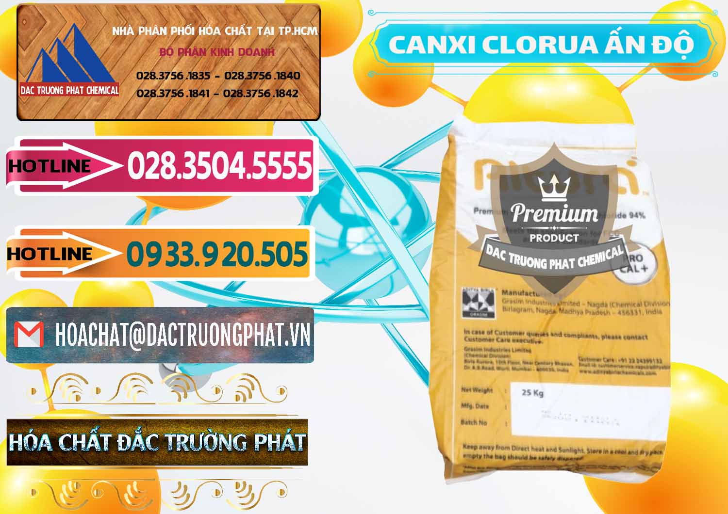 Công ty chuyên nhập khẩu và bán CaCl2 – Canxi Clorua Food Grade Altura Aditya Birla Grasim Ấn Độ India - 0436 - Công ty chuyên bán & cung cấp hóa chất tại TP.HCM - dactruongphat.vn