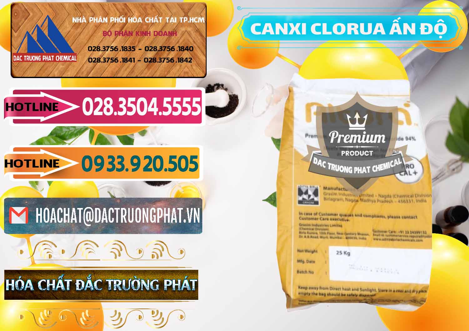 Cty chuyên phân phối & bán CaCl2 – Canxi Clorua Food Grade Altura Aditya Birla Grasim Ấn Độ India - 0436 - Công ty phân phối & cung cấp hóa chất tại TP.HCM - dactruongphat.vn