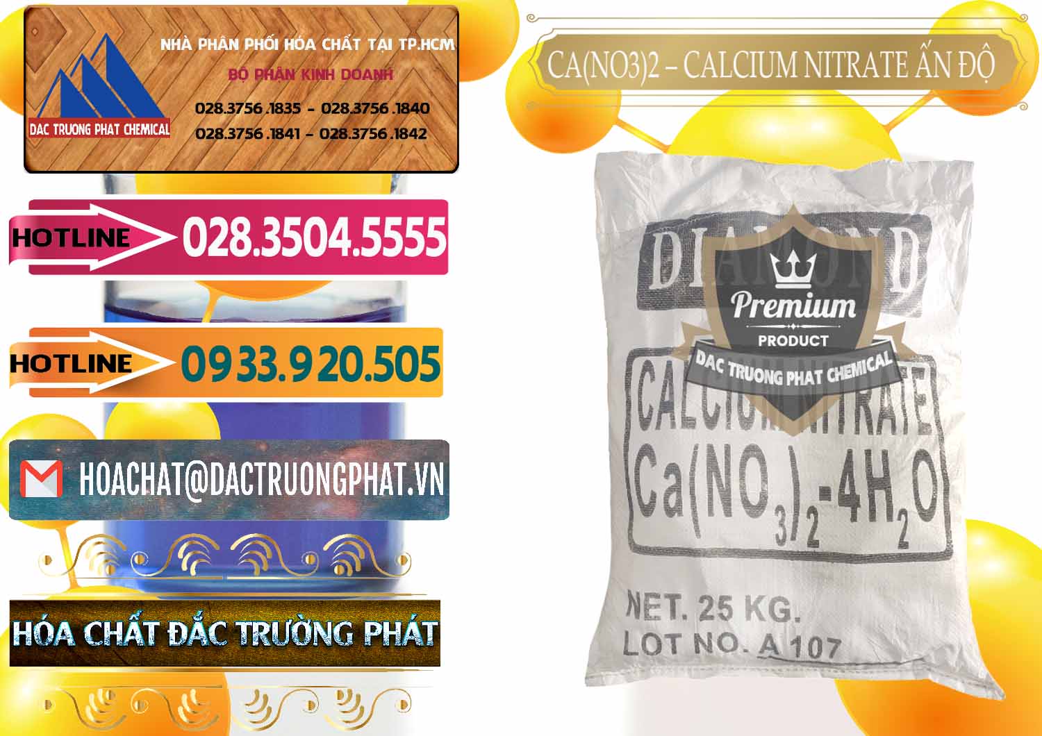 Đơn vị bán - cung cấp CA(NO3)2 – Calcium Nitrate Ấn Độ India - 0038 - Đơn vị chuyên bán ( cung cấp ) hóa chất tại TP.HCM - dactruongphat.vn