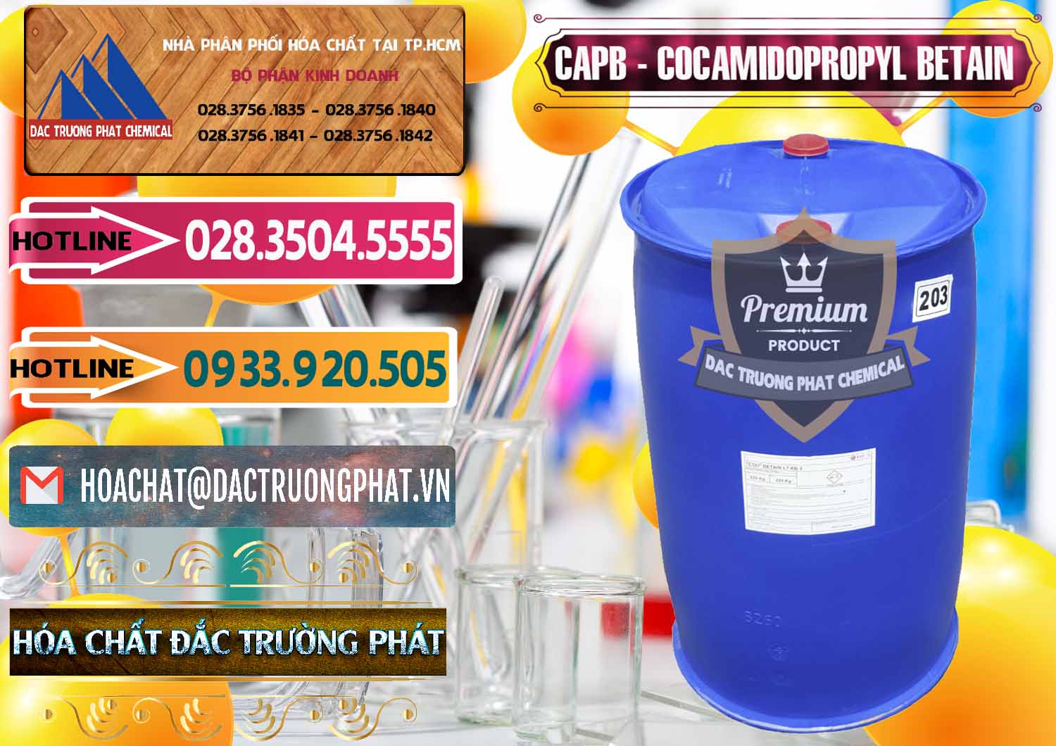 Cty chuyên bán ( cung ứng ) Cocamidopropyl Betaine - CAPB Tego Indonesia - 0327 - Đơn vị chuyên cung cấp - bán hóa chất tại TP.HCM - dactruongphat.vn