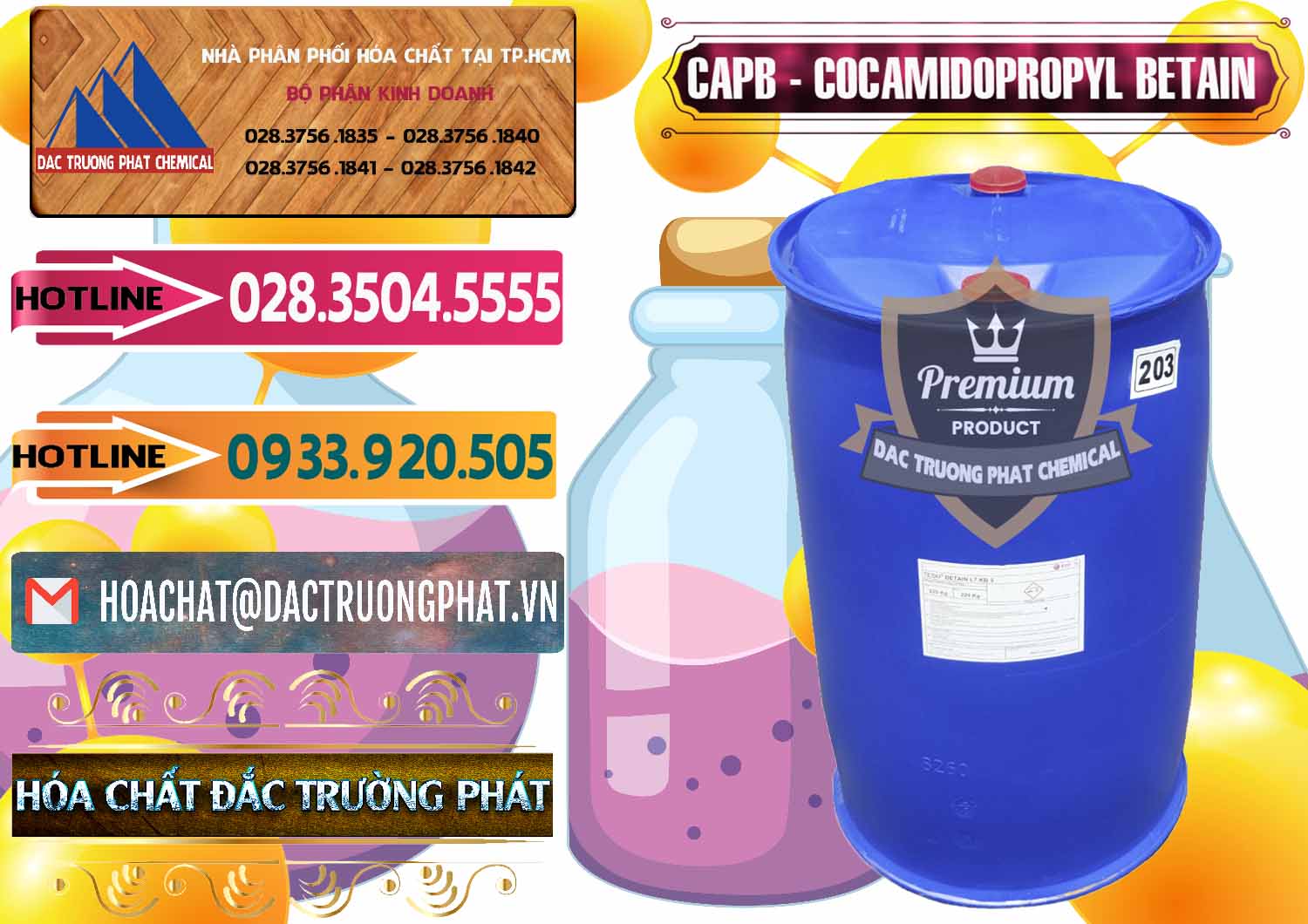 Đơn vị chuyên phân phối & bán Cocamidopropyl Betaine - CAPB Tego Indonesia - 0327 - Nơi chuyên cung cấp ( nhập khẩu ) hóa chất tại TP.HCM - dactruongphat.vn