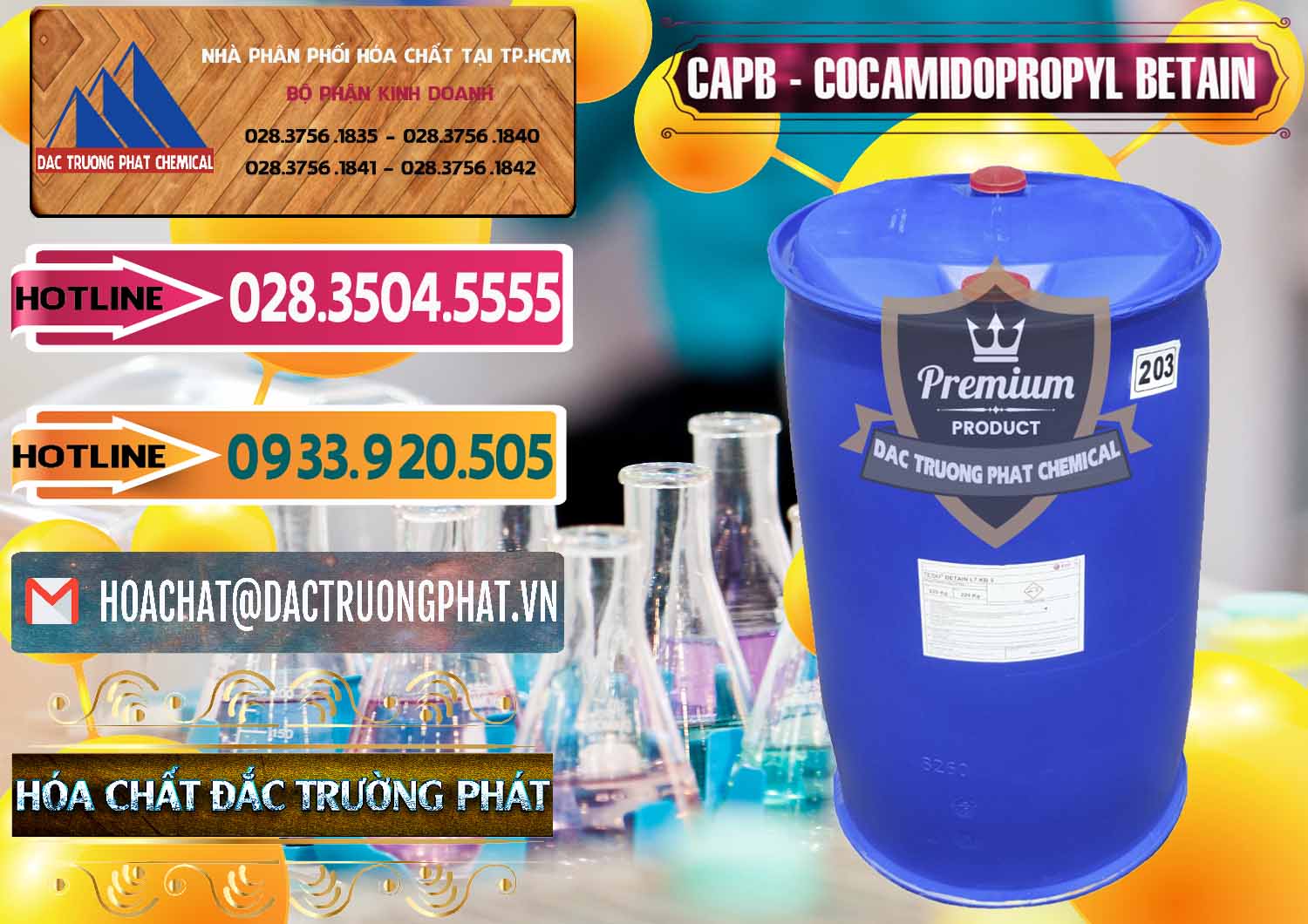 Đơn vị bán - phân phối Cocamidopropyl Betaine - CAPB Tego Indonesia - 0327 - Đơn vị chuyên phân phối & bán hóa chất tại TP.HCM - dactruongphat.vn