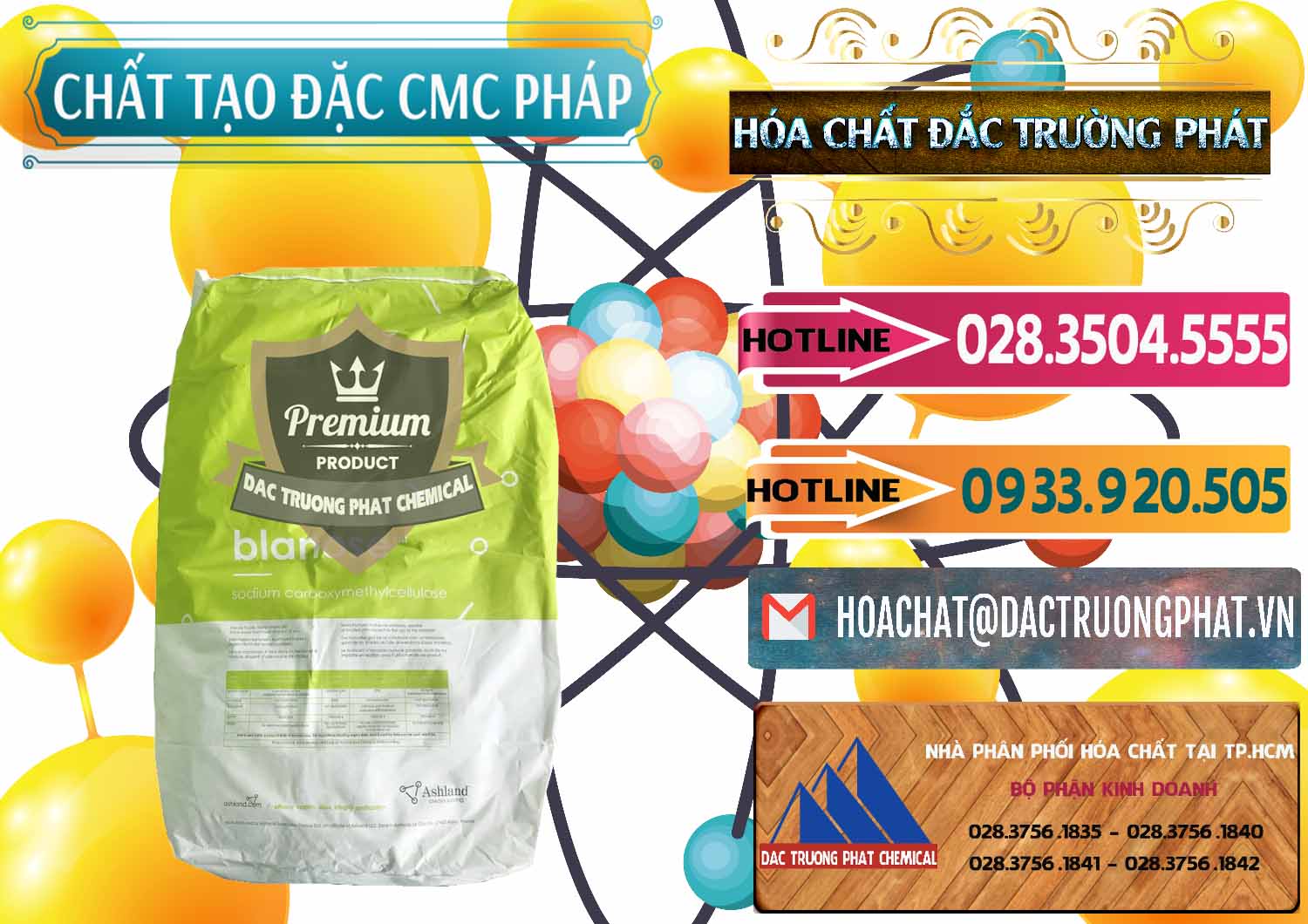 Công ty chuyên cung ứng _ bán Chất Tạo Đặc CMC - Carboxyl Methyl Cellulose Pháp France - 0394 - Cty bán & cung cấp hóa chất tại TP.HCM - dactruongphat.vn