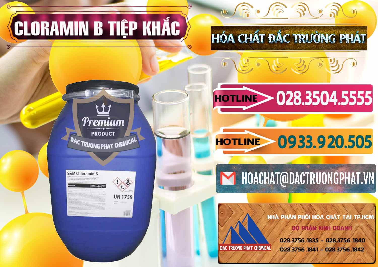 Cung cấp và bán Cloramin B Cộng Hòa Séc Tiệp Khắc Czech Republic - 0299 - Cty chuyên nhập khẩu & phân phối hóa chất tại TP.HCM - dactruongphat.vn