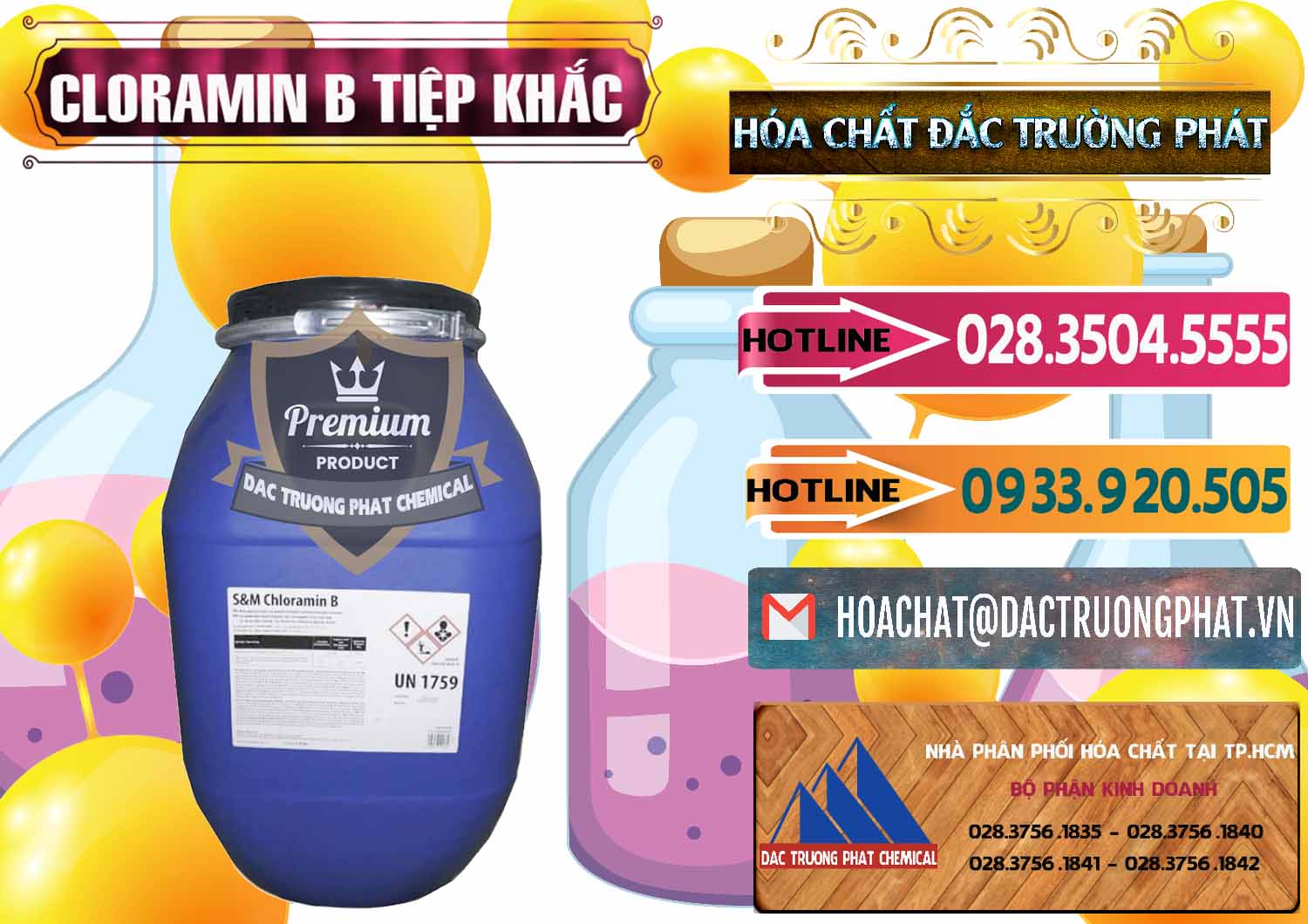 Công ty bán - phân phối Cloramin B Cộng Hòa Séc Tiệp Khắc Czech Republic - 0299 - Công ty chuyên nhập khẩu _ cung cấp hóa chất tại TP.HCM - dactruongphat.vn