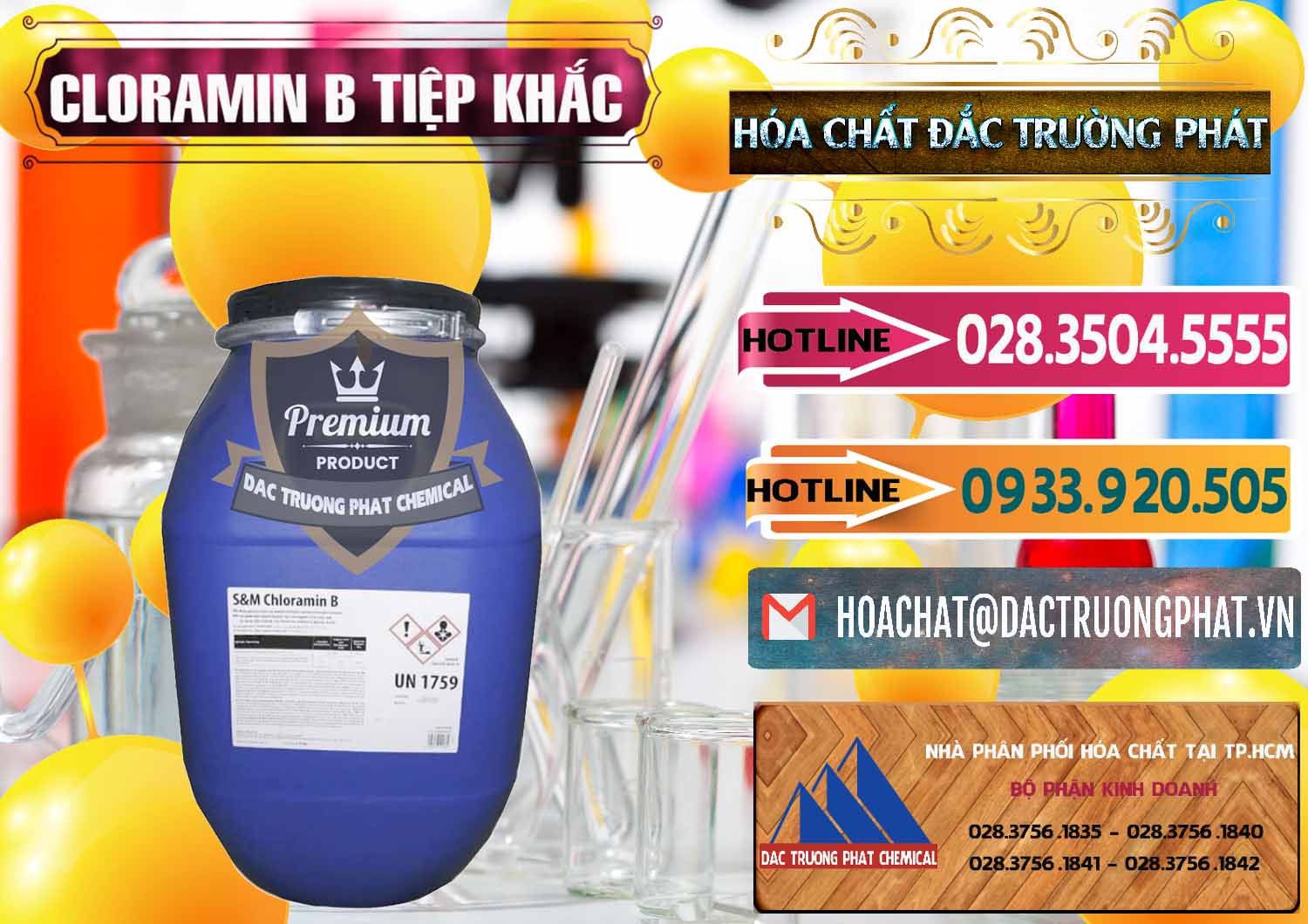 Cty chuyên phân phối và bán Cloramin B Cộng Hòa Séc Tiệp Khắc Czech Republic - 0299 - Cty cung cấp ( bán ) hóa chất tại TP.HCM - dactruongphat.vn