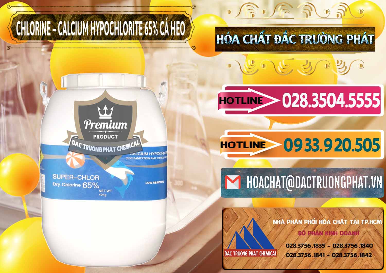 Công ty bán và phân phối Clorin - Chlorine Cá Heo 65% Trung Quốc China - 0053 - Phân phối & cung cấp hóa chất tại TP.HCM - dactruongphat.vn