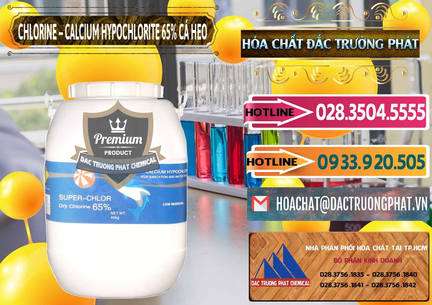 Cty chuyên cung cấp - bán Clorin - Chlorine Cá Heo 65% Trung Quốc China - 0053 - Công ty chuyên phân phối - bán hóa chất tại TP.HCM - dactruongphat.vn
