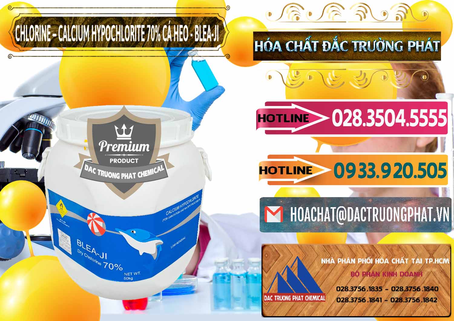 Đơn vị cung ứng & bán Clorin - Chlorine Cá Heo 70% Blea-Ji Trung Quốc China - 0056 - Đơn vị kinh doanh và cung cấp hóa chất tại TP.HCM - dactruongphat.vn
