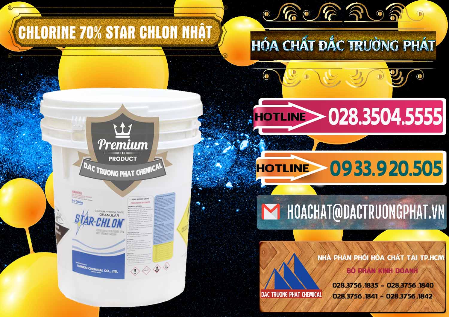 Đơn vị chuyên cung cấp ( bán ) Clorin – Chlorine 70% Star Chlon Nhật Bản Japan - 0243 - Nơi chuyên cung ứng _ phân phối hóa chất tại TP.HCM - dactruongphat.vn
