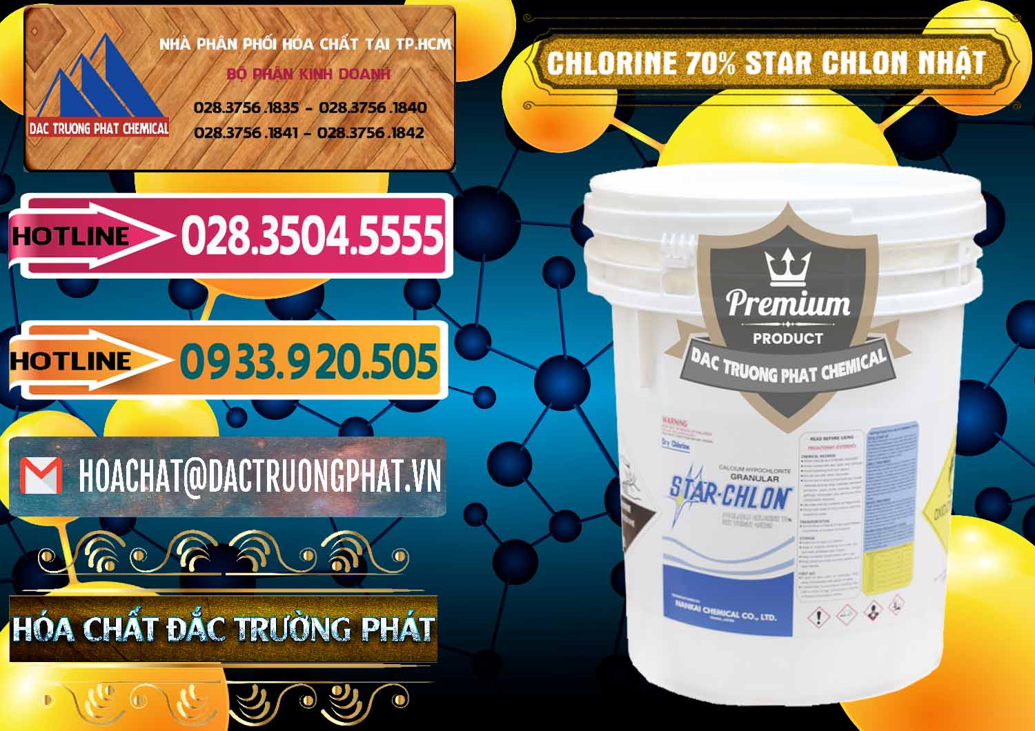 Chuyên bán & cung cấp Clorin – Chlorine 70% Star Chlon Nhật Bản Japan - 0243 - Công ty cung cấp và kinh doanh hóa chất tại TP.HCM - dactruongphat.vn