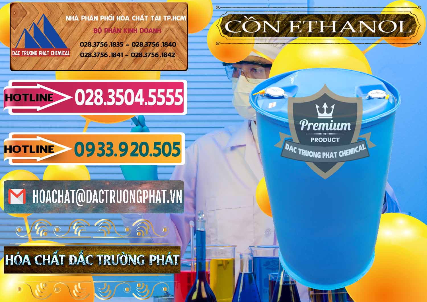 Công ty cung ứng ( bán ) Cồn Ethanol - C2H5OH Thực Phẩm Food Grade Việt Nam - 0330 - Nhà cung cấp và bán hóa chất tại TP.HCM - dactruongphat.vn