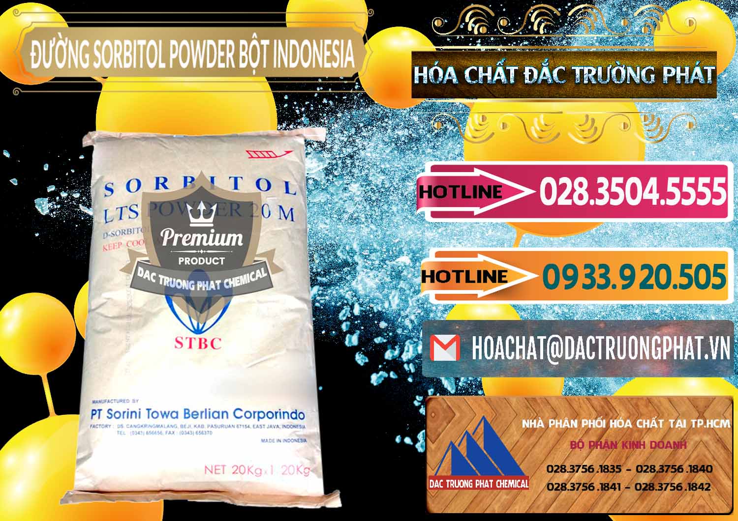 Nơi bán - phân phối D-Sorbitol Bột - C6H14O6 Food Grade Indonesia - 0320 - Nhà cung cấp _ phân phối hóa chất tại TP.HCM - dactruongphat.vn