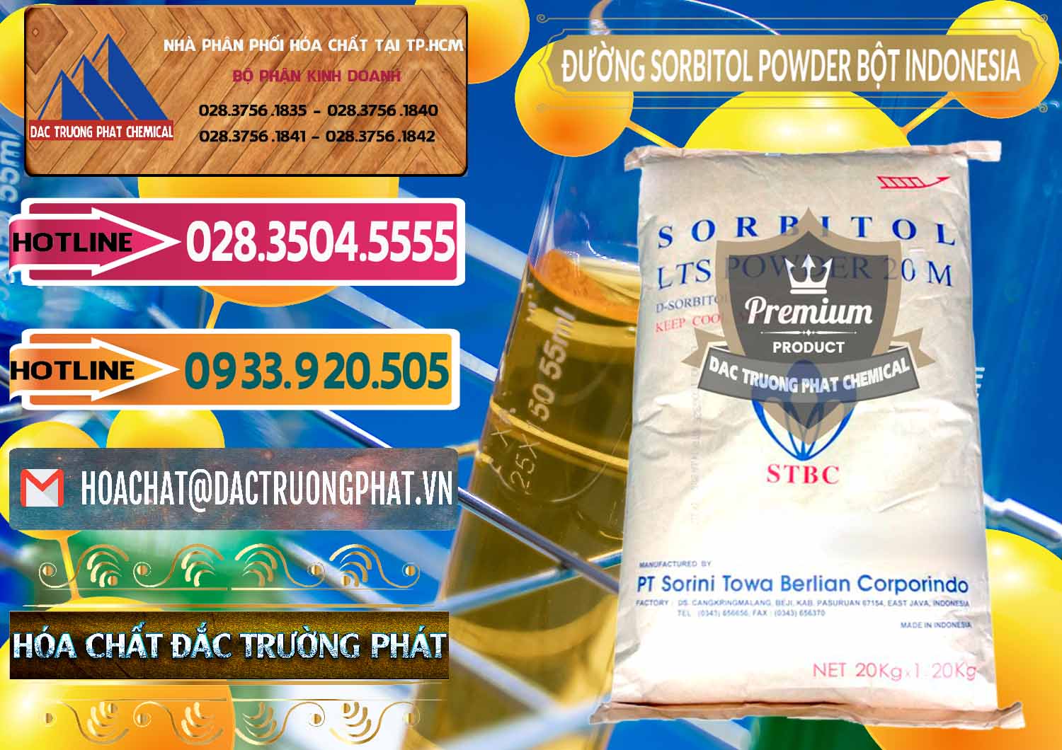 Công ty cung cấp _ bán D-Sorbitol Bột - C6H14O6 Food Grade Indonesia - 0320 - Cty chuyên phân phối - nhập khẩu hóa chất tại TP.HCM - dactruongphat.vn