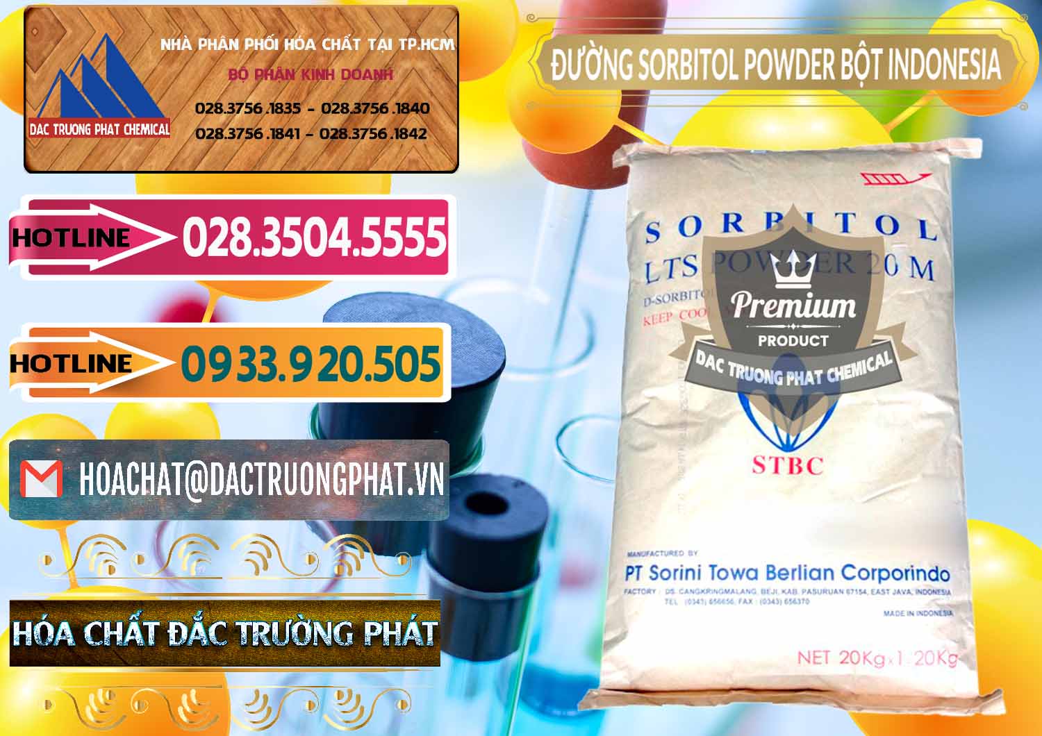 Cty phân phối - bán D-Sorbitol Bột - C6H14O6 Food Grade Indonesia - 0320 - Cty phân phối _ cung cấp hóa chất tại TP.HCM - dactruongphat.vn