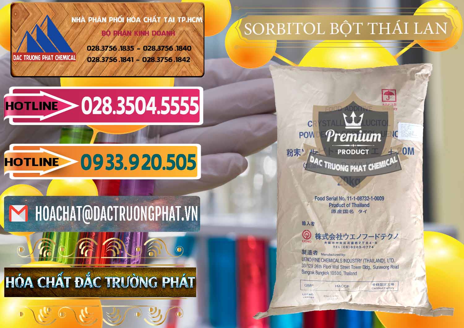 Công ty bán _ phân phối D-Sorbitol Bột - C6H14O6 Food Grade Thái Lan Thailand - 0322 - Cty nhập khẩu - cung cấp hóa chất tại TP.HCM - dactruongphat.vn