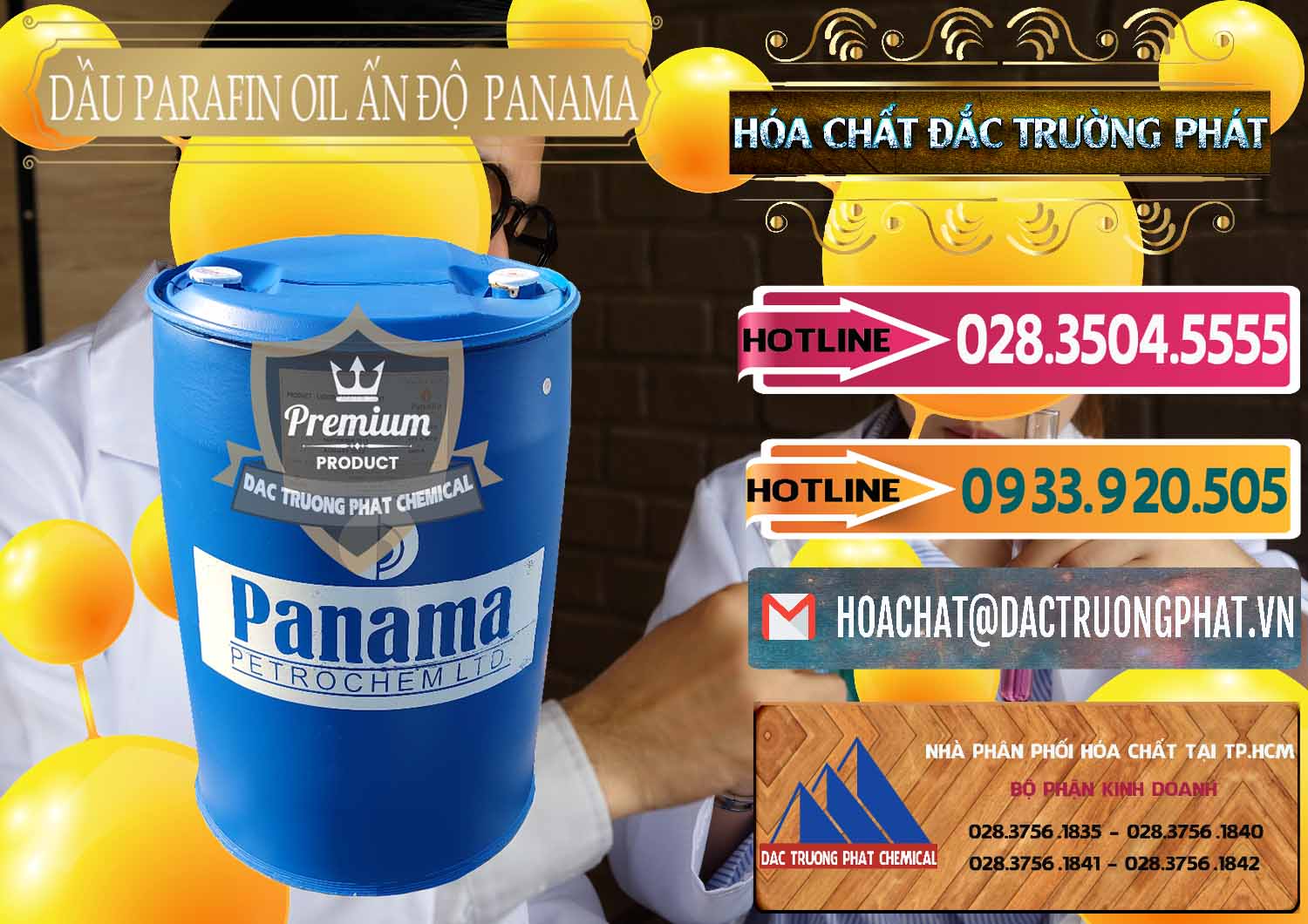 Đơn vị cung cấp và bán Dầu Parafin Oil Panama Ấn Độ India - 0061 - Cty phân phối _ bán hóa chất tại TP.HCM - dactruongphat.vn