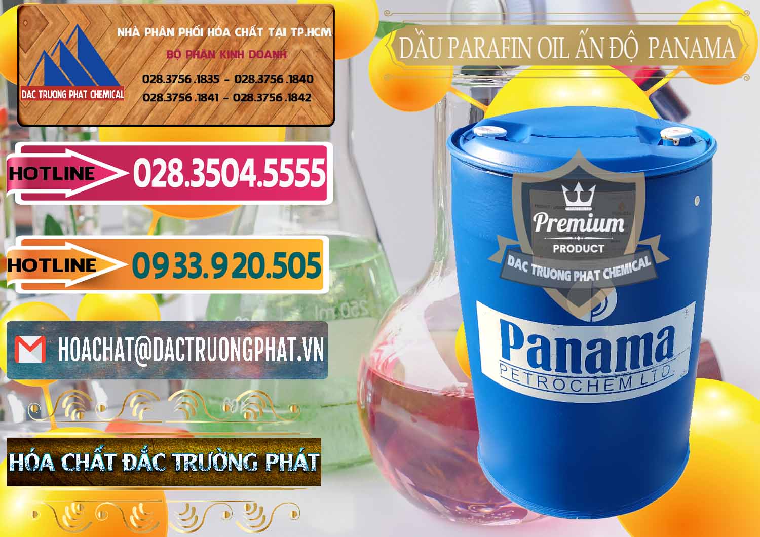 Công ty bán và phân phối Dầu Parafin Oil Panama Ấn Độ India - 0061 - Đơn vị kinh doanh và cung cấp hóa chất tại TP.HCM - dactruongphat.vn