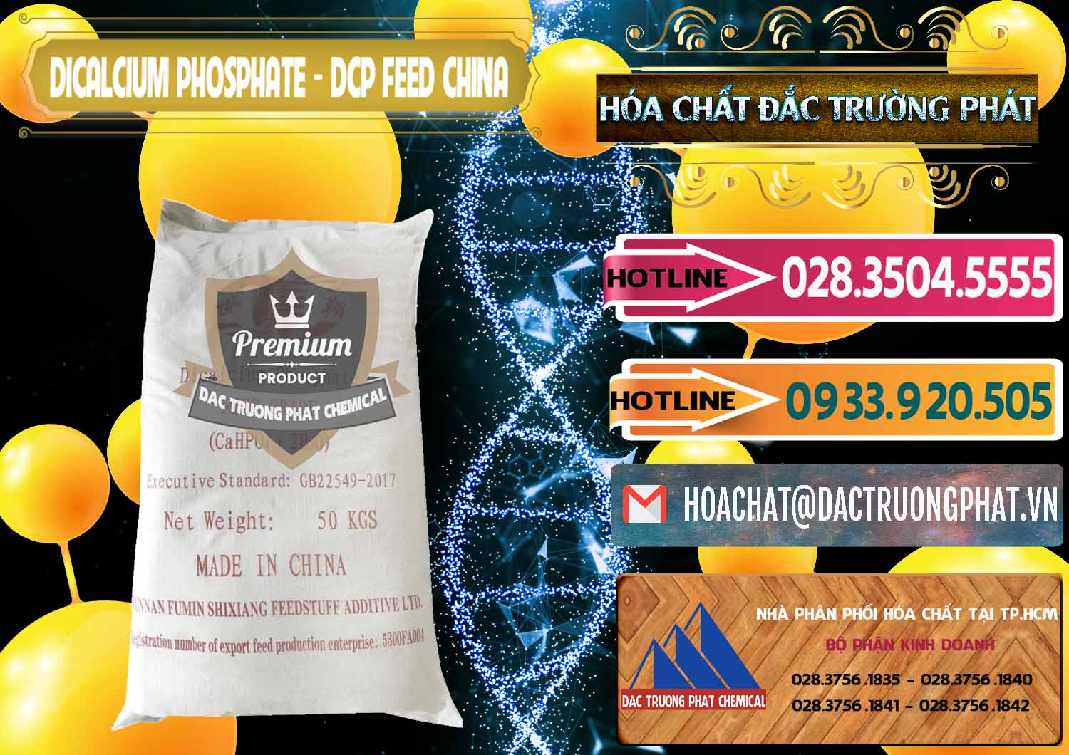 Cty cung ứng & bán Dicalcium Phosphate - DCP Feed Grade Trung Quốc China - 0296 - Chuyên phân phối và kinh doanh hóa chất tại TP.HCM - dactruongphat.vn